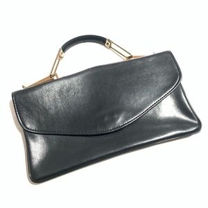 VINTAGE 1940-1950’s BLACK HAND BAG